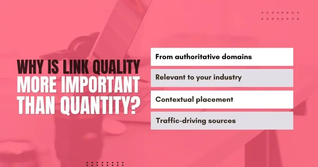 From authoritative domains, Relevant to your industry, Contextual placement and Traffic-driving sources
